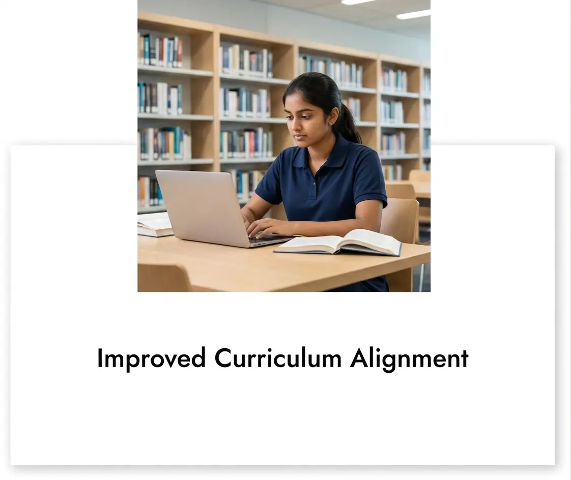 Improve curriculum aliginement